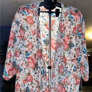 Lularoe Floral Sara Duster